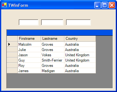 SQL Like Sample Application